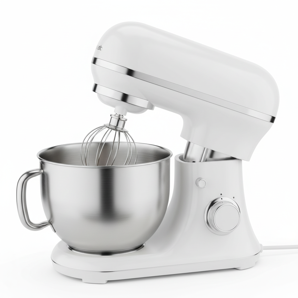 Mixeur électrique sur socle 1000W avec bol inox